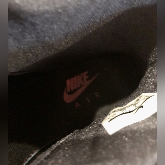 NWOT Nike Air Huarache Black & Neon Accented Zip-Up Textured Sneakers - 8.5 - Picture 10 of 13